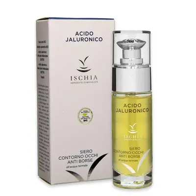 Ischia anti-puffiness eye contour serum 30 ml hyaluronic acid