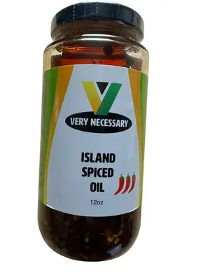 Very Necessary Island Spiced Oil Organic Sugar-Free Natural Dairy Free Bottle Flavor Chilli Rice Spiced oil seasoning hot sau...