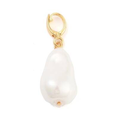 Brass Glass Pearl Pendants