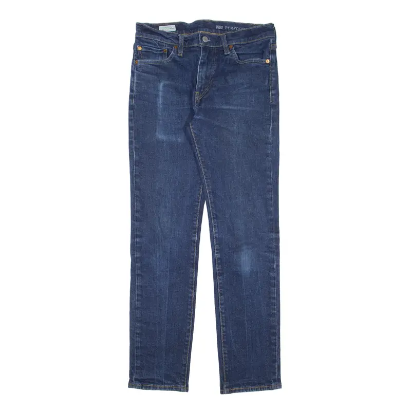 LEVI'S 511 BIG E Jeans Blue Denim Slim Straight Mens W30 L32