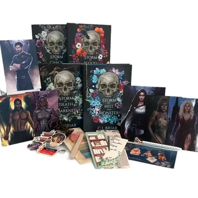 Storm of Chaos and Shadows Special Edition Book Box complete series Epic Fantasy Grumpy Sunshine