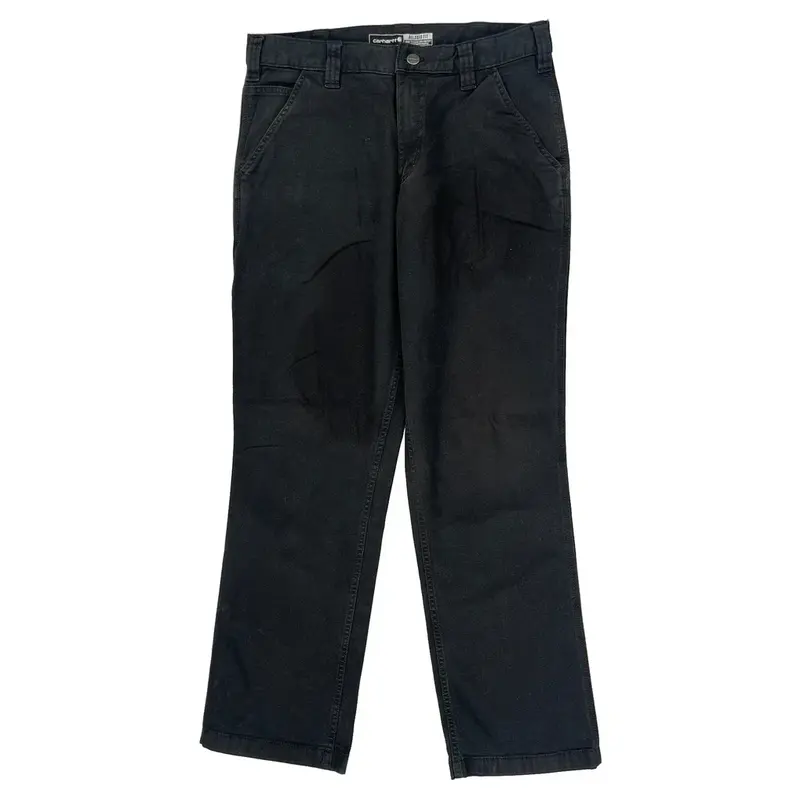 Carhartt Trousers - 32W 30L Black Cotton Blend
