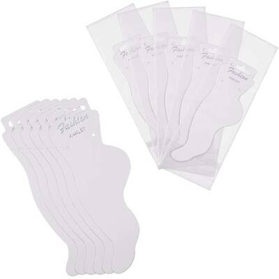 Cardboard Anklet Display Cards