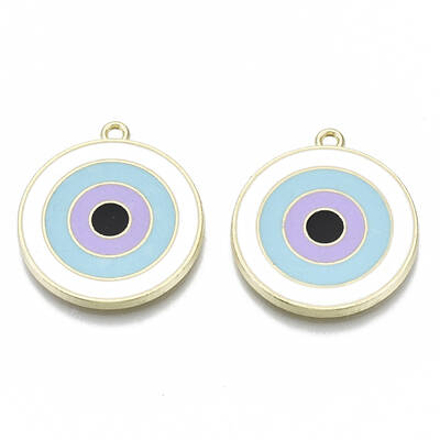 Alloy Enamel Pendants