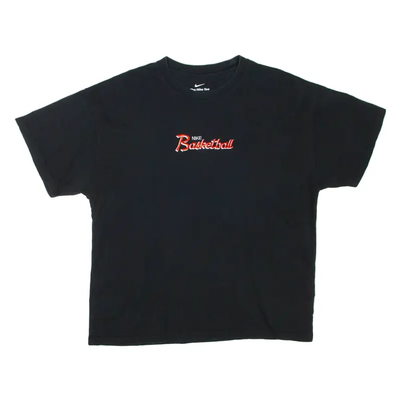 NIKE Basketball Mens T-Shirt Black L