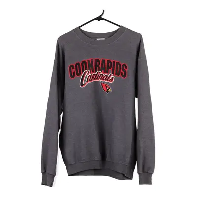 Coonrapids Cardinals Port & Company Sweatshirt - Medium Grey Cotton Blend