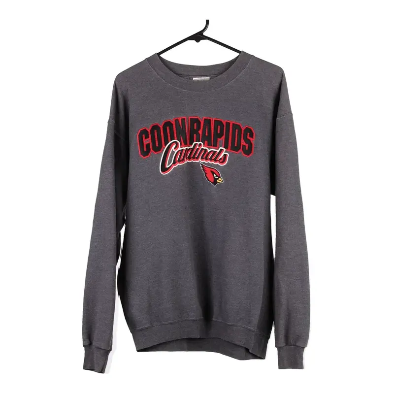 Coonrapids Cardinals Port & Company Sweatshirt - Medium Grey Cotton Blend