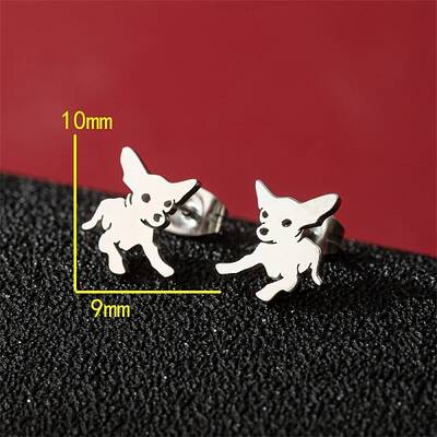 Non-Tarnish Stainless Steel Stud Earrings