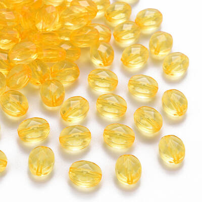 Transparent Acrylic Beads