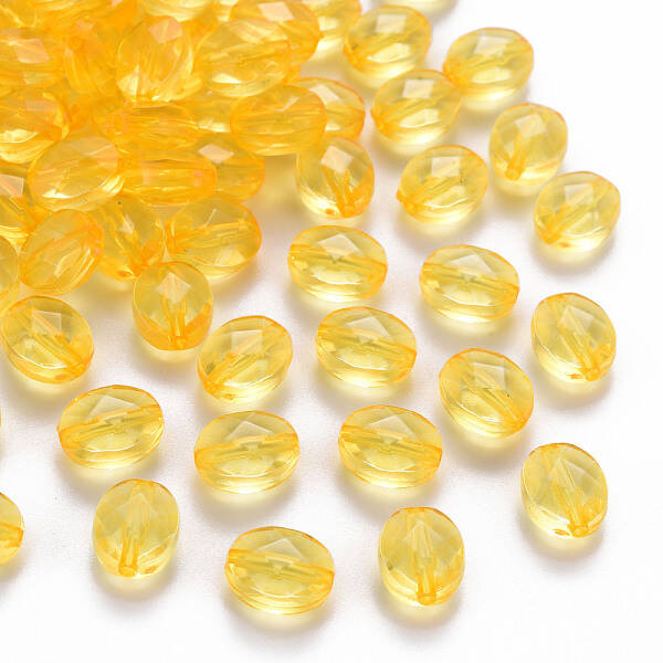 Transparent Acrylic Beads