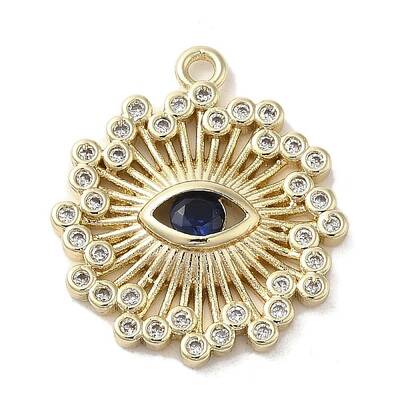 Brass Cubic Zirconia Pendents