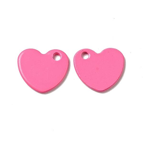 Spray Painted 201 Stainless Steel Charms