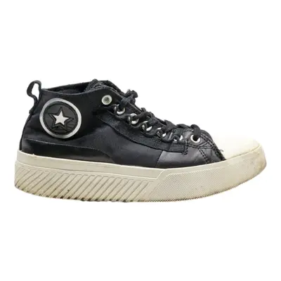 CONVERSE High Top Trainers Black Canvas Womens UK 4