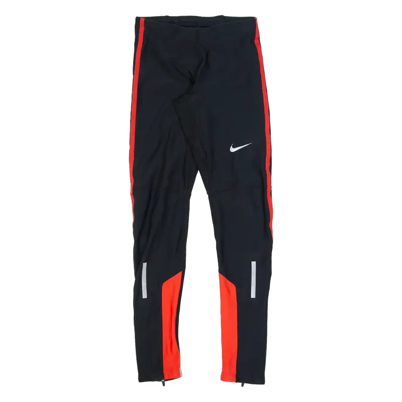 NIKE Womens Leggings Black Skinny S W24 L27