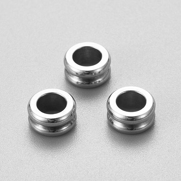 Tarnish Resistant 201 Stainless Steel Beads