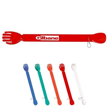 300 Custom Back Scratcher-Shoe Horn - ABS Plastic & Hanging Chain