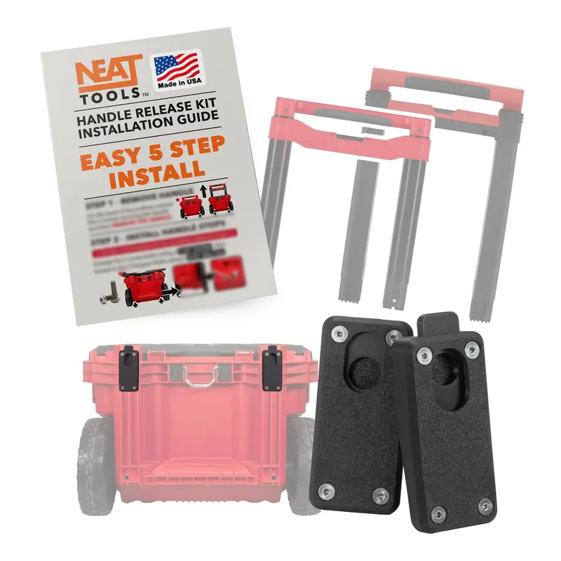 Handle Release Kit for Milwaukee PACKOUT Rolling Toolbox