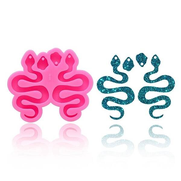 DIY Snake Pendant Silicone Molds