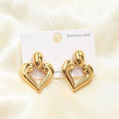 304 Stainless Steel Stud Earrings