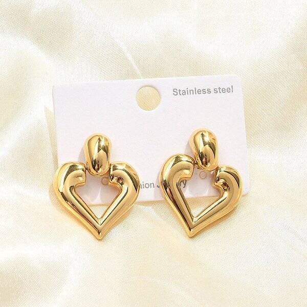 304 Stainless Steel Stud Earrings