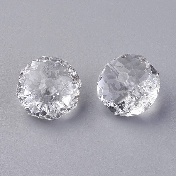 Transparent Acrylic Beads