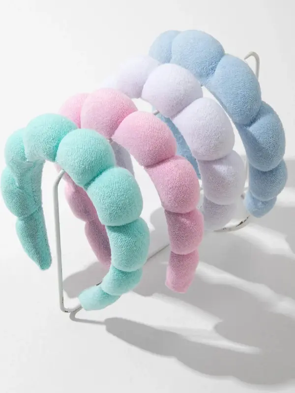 Soft Cute Cloud Shaped Headband, High Head Thick Sponge Non-slip Wide Band Hair Hoop, Fashion Hair Accessories for Party, Dai...