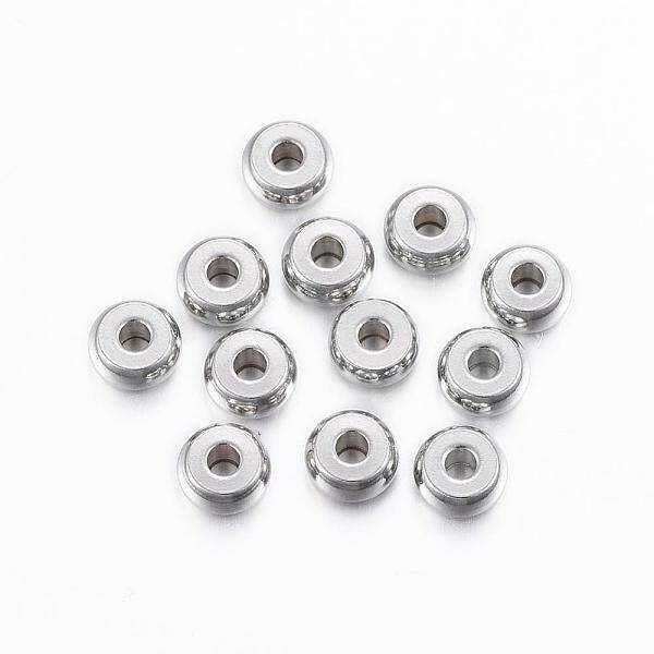 Tarnish Resistant 201 Stainless Steel Spacer Beads