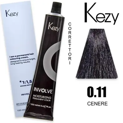 Kezy Involve Color 100 Ml Cenere 0.11