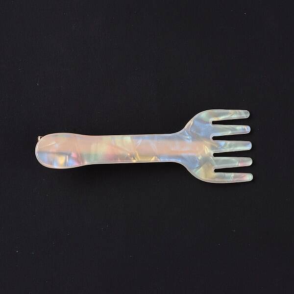 Acrylic Alligator Hair Clips