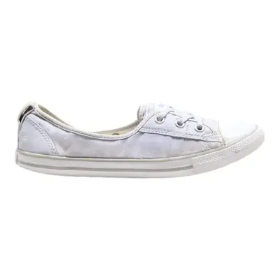 CONVERSE Low Top Trainers Blue Canvas Womens UK 4.5