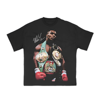 Mike Tyson T-Shirt, 90s Vintage Boxing Sport Legend Unisex Graphic Tee, Vintage Streetwear, Autographed T-Shirt