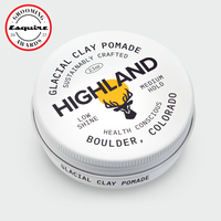 Glacial Hair Clay Pomade - Medium Hold, Low Shine, Deeply Nourishing, Award-Winning Styling Clay for Men and Women | 100% All...