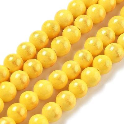 Natural Mashan Jade Beads Strands