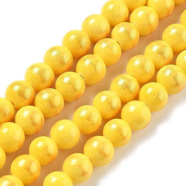 Natural Mashan Jade Beads Strands