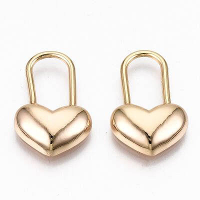 Brass Padlock Pendants