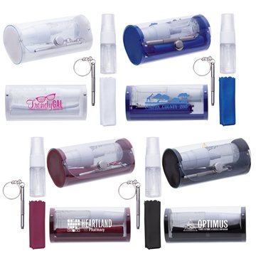 100 Customized Eyeglass Cleaning Kit - Travel Size