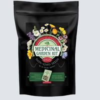 Medicinal Garden Kit | 4,818 Seeds for 10 Medicinal Plants | A Complete Natural Pharmacy in Your Backyard | Chicory, Yarrow, ...