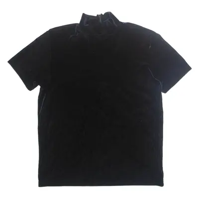 GAP Womens Blouse Black High Neck M