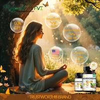【Enhanced Potency】Royavita Ashwagandha 2400mg with Black Pepper Extract | Support Sleep Aid & Athletic Performance, Organ...