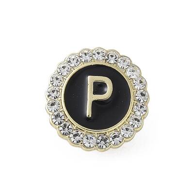 Letter Enamel Pins