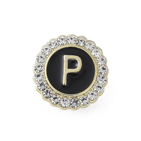 Letter Enamel Pins