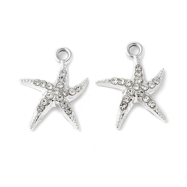 Alloy Crystal Rhinestone Pendants