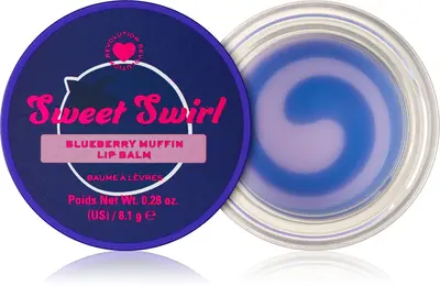 I Heart Revolution Sweet Swirl Hydrating Lip Mask Color Blueberry Muffin 8.1 g