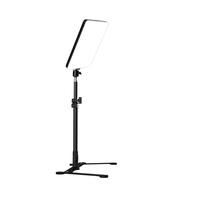 Portable Selfie Light with Stand, 1 Set Dimmable Video Conference Lighting with Adjustable Overhead Stand, Shooting Fill Ligh...