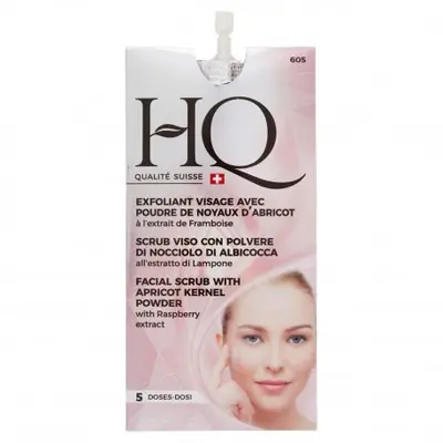 Hq Face Scrub With Apricot Kernel Powder 15 ml