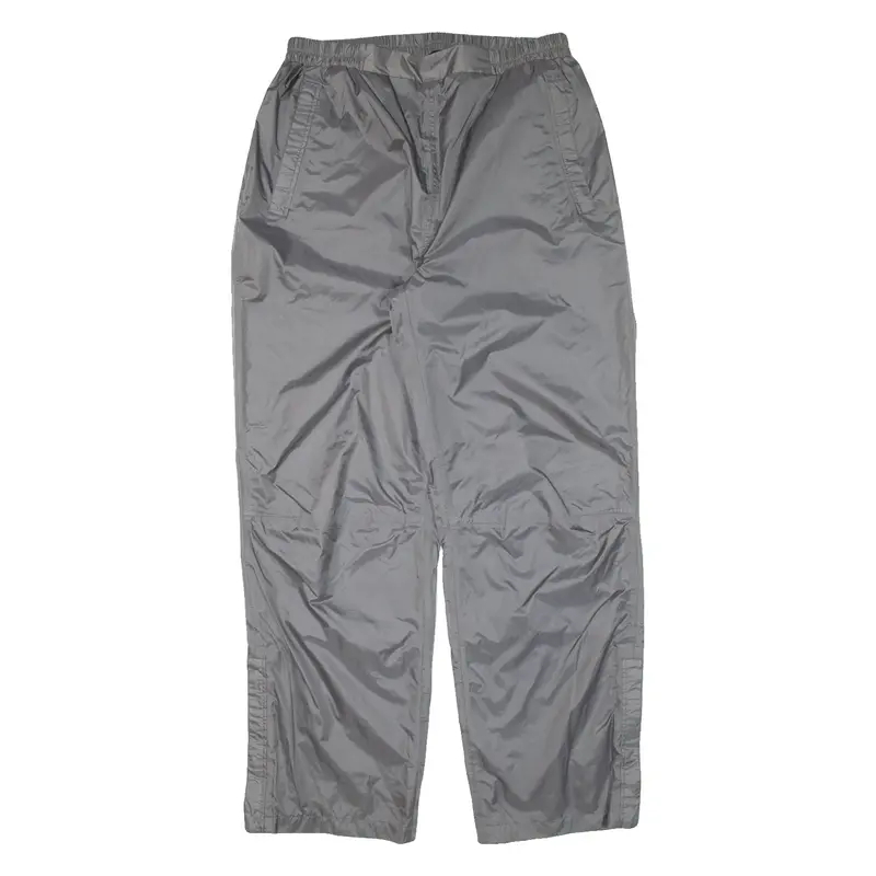 BIG BEAR Mens Rain Trousers Grey Straight L W32 L31