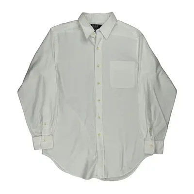 Ralph Lauren Shirt - Medium White Cotton