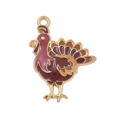 Thanksgiving Day Alloy Enamel Pendants