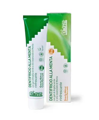 Argital Toothpaste with mint and green clay 75 ml