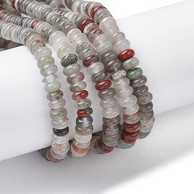 Natural African Bloodstone Beads Strands